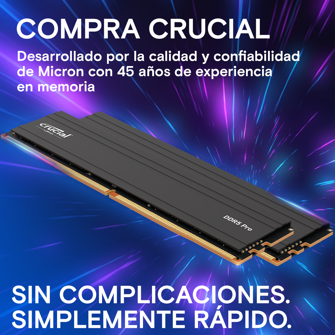 Crucial Pro 48GB Kit (2x24GB) DDR5-6000 UDIMM- view 6