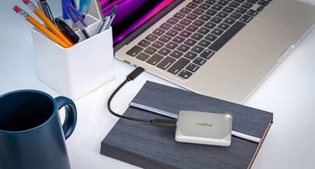 Crucial X9 Pro for Mac 2TB Portable SSD | CT2000X9PROMACSSD9B