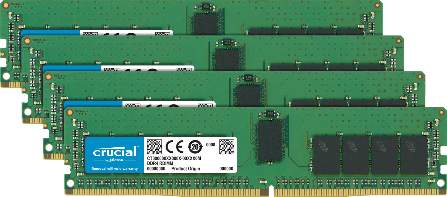 Memoria (RAM) Crucial para un ordenador.